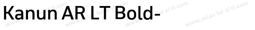 Kanun AR LT Bold字体转换